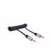 DCU Advance Tecnologic 30701120 cable de audio 1 m 3,5mm Negro